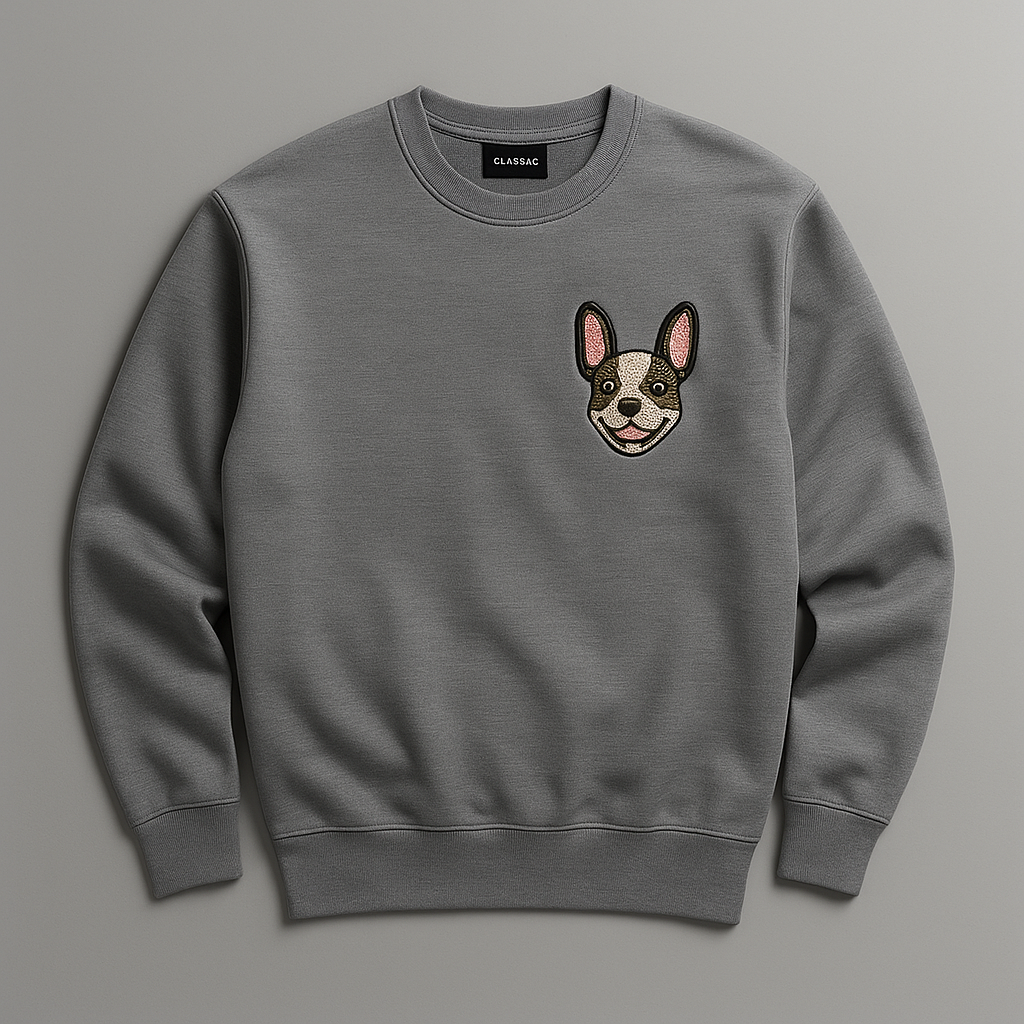 Custom Embroidered Dog Sweatshirt